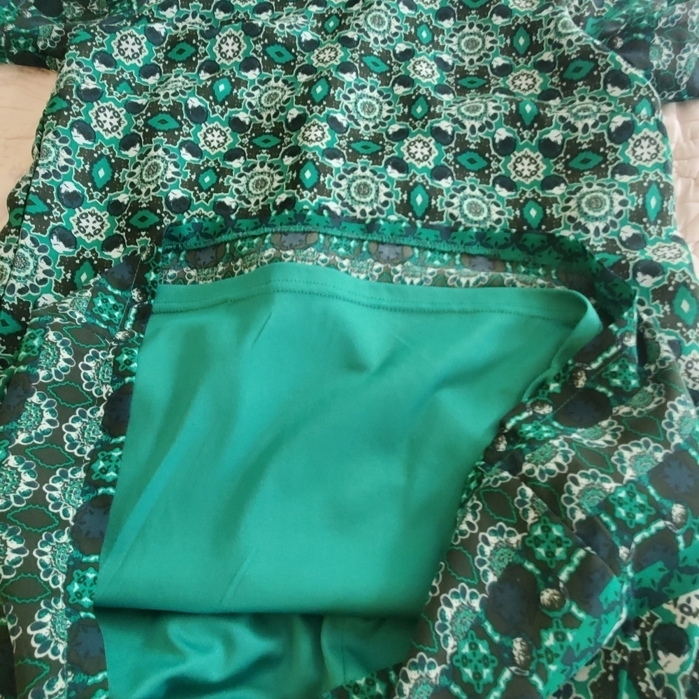Mi Ami Green Mini Dress Size SMALL - Picture 7 of 10